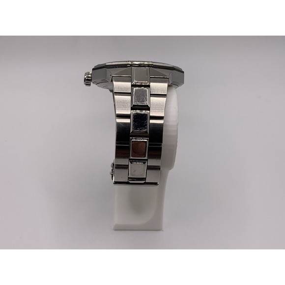 Bulova Men's Quartz Diamond Accent Black Dial Date Display 44mm Watch 98D103 - Picture 6 of 16